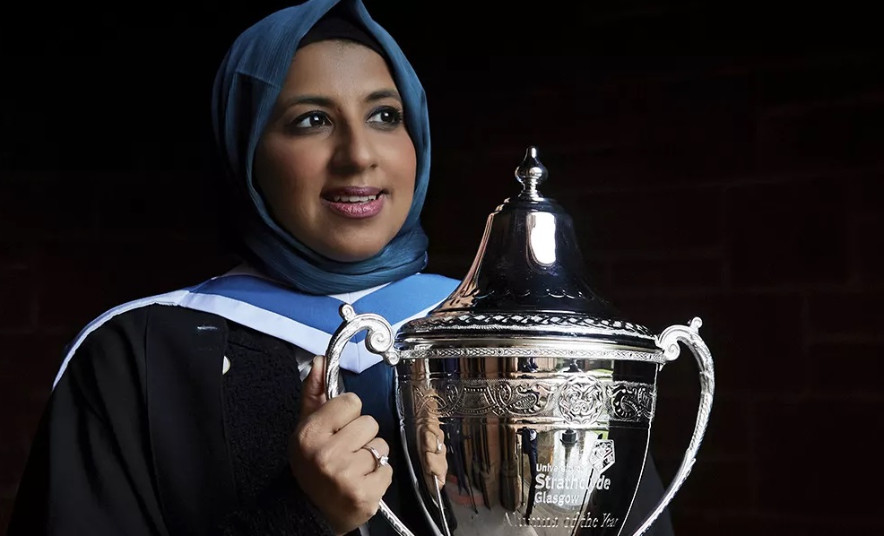 Zara Mohammed nommée ancienne élève de l'année à l'Université de Strathclyde