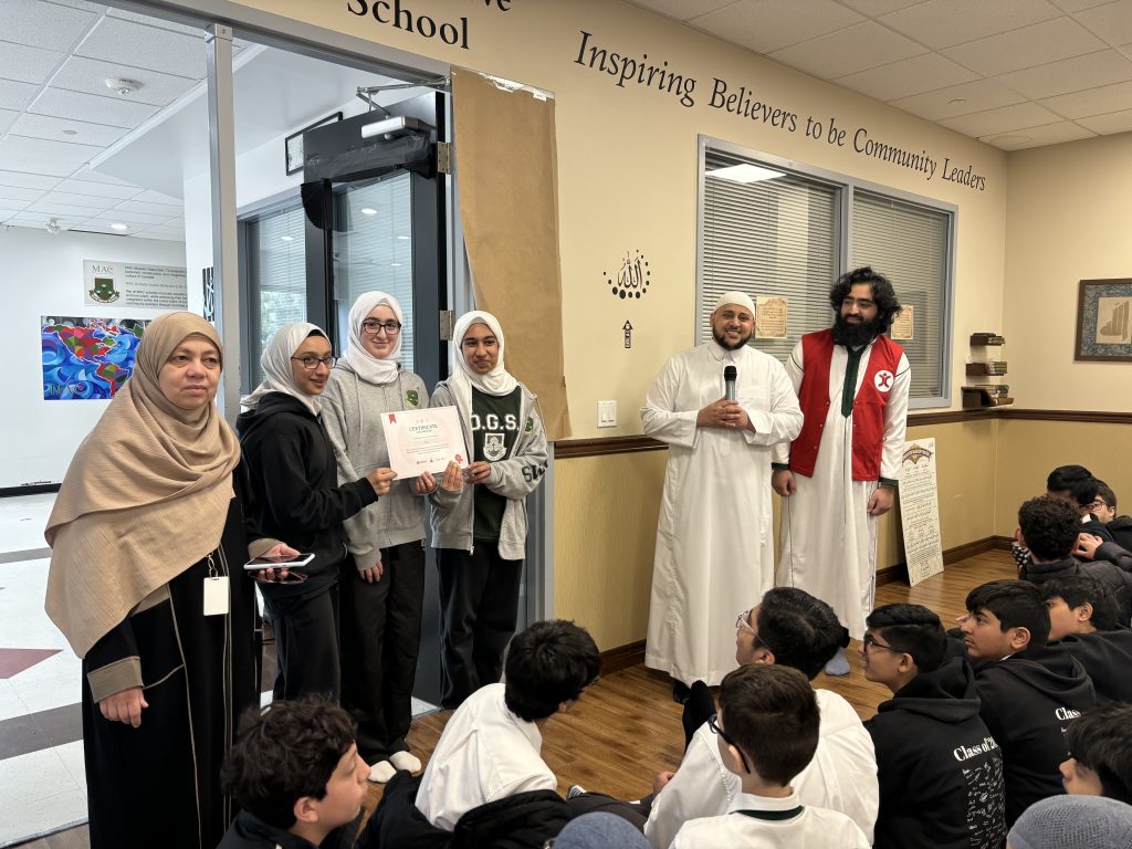 Les étudiants d'Olive Grove reçoivent des certificats pour avoir collecté le plus de fonds