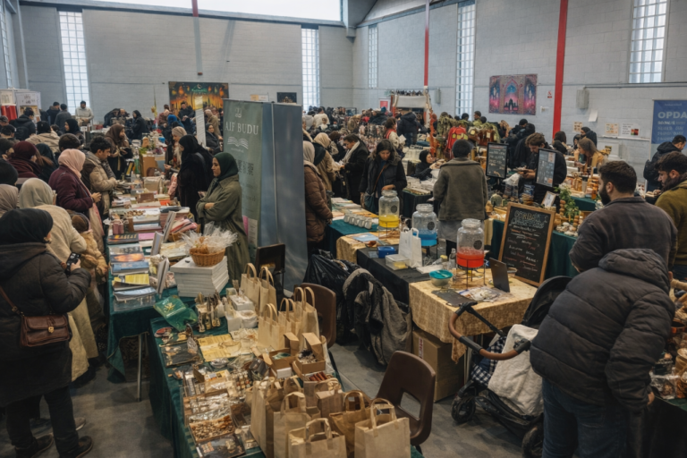L’esprit communautaire brille au premier souk du Ramadan à Blackburn
