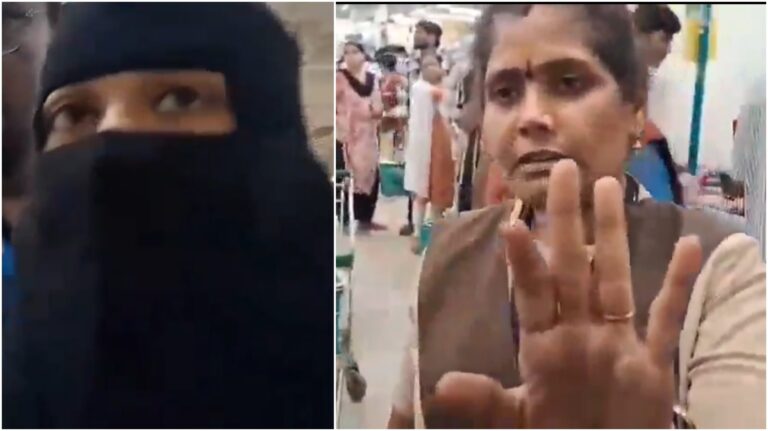 Des femmes musulmanes enceintes portant la burqa dénoncent un harcèlement répété au centre commercial de Secunderabad