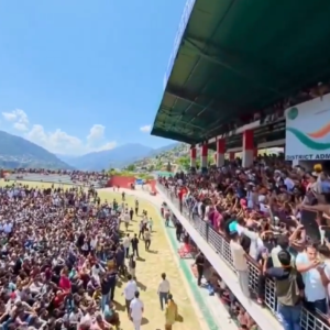 Mehraj Malik déclare une « révolution » pour le changement lors d'un rassemblement massif à Doda