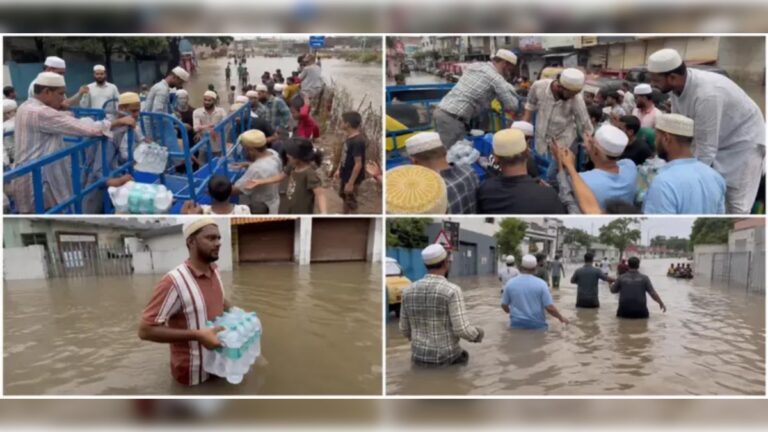 La communauté musulmane mène les efforts de sauvetage et de secours face aux inondations du Gujarat