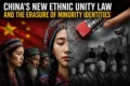 La nouvelle loi chinoise sur l'unité ethnique et l'effacement des identités minoritaires