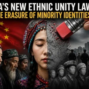 La nouvelle loi chinoise sur l'unité ethnique et l'effacement des identités minoritaires