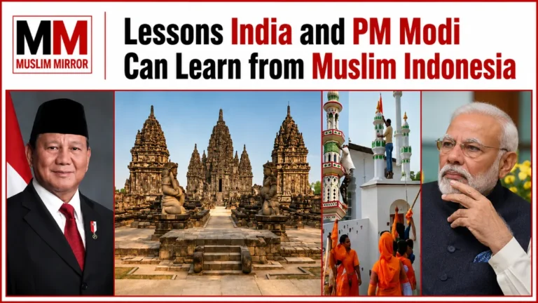 Leçons que l’Inde et le Premier ministre Modi peuvent tirer de l’Indonésie musulmane