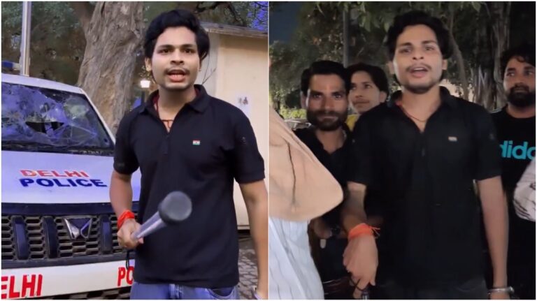 Les tensions montent à Jantar Mantar : les travailleurs de l'Hindutva menacent de « véritable hooliganisme » les manifestants du CJP