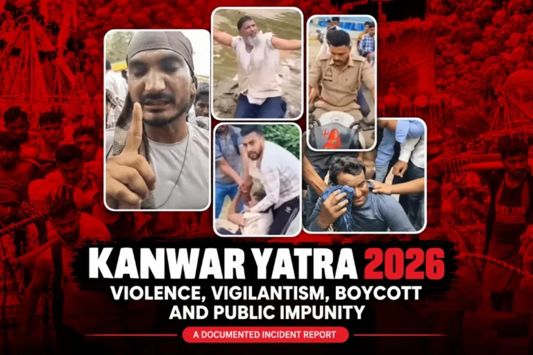 Kanwar Yatra 2026 : 18 incidents haineux en 13 jours, dont violence, vigilance et boycott