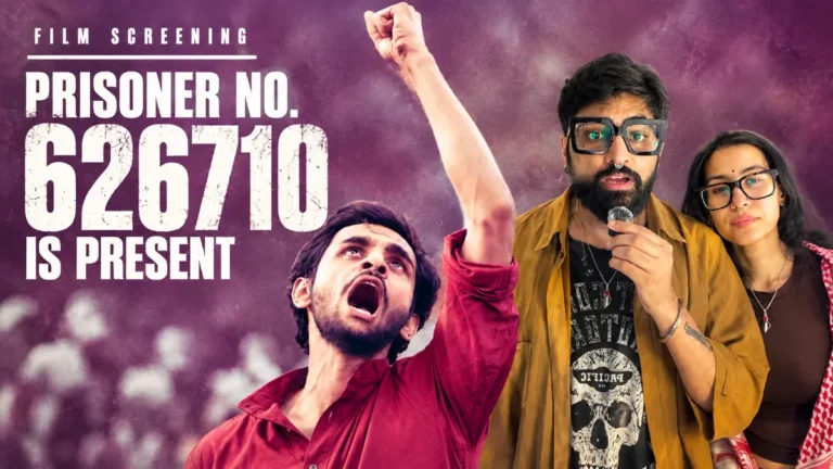 La police de Mumbai fait pression sur les lieux et interrompt la projection privée en solidarité avec Umar Khalid et d'autres prisonniers politiques