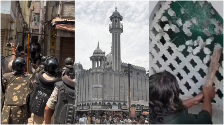 Les tensions montent à Ujjain suite à la démolition partielle de la mosquée historique Shahi Masjid, vieille de 600 ans