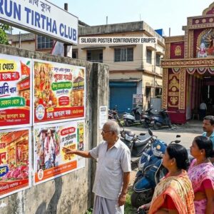 Achetez de la viande et du biryani uniquement dans les magasins hindous : des affiches controversées font polémique avant Durga Puja à Siliguri