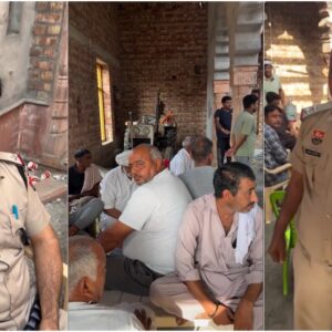 Les villageois de l'Haryana bloquent la sortie de la police après un raid matinal lié à la manifestation électorale de Delhi